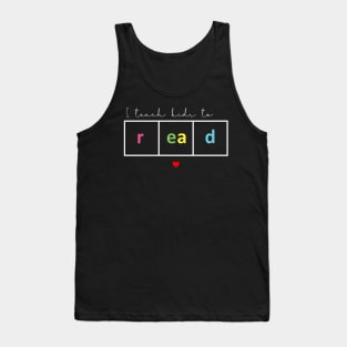 I teach kids to read Science of Reading Tank Top